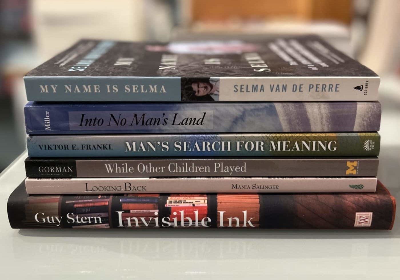 Stack Of Books The Hc Museum Shop